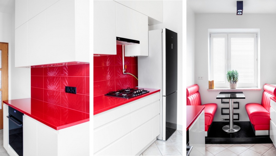 Czerwona kuchnia | Red Kitchen